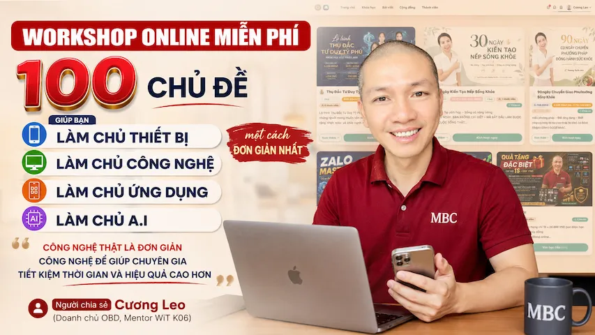Workshop Online Free